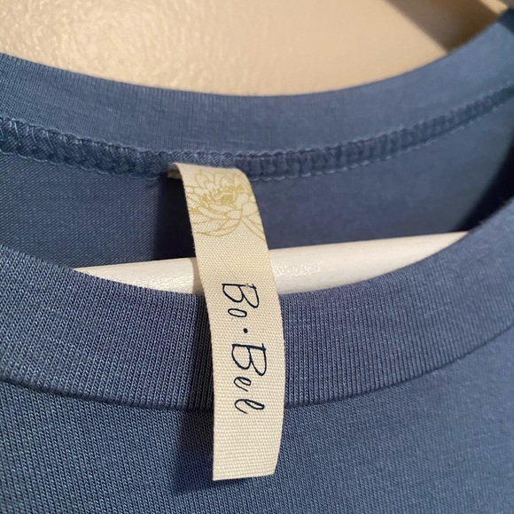 Francesca Bo Bee stone blue boho dress - Picture 2 of 3